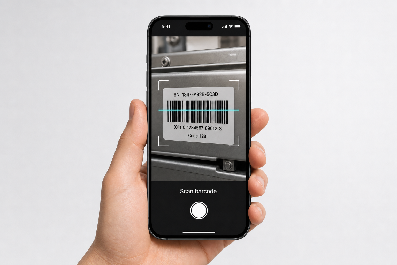 QMAD Barcode-Scan mobil